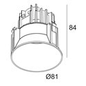 Delta Light DEEP RINGO TRIMLESS LED Recessed spot