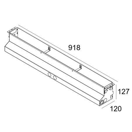 Delta Light Logic Linear 880 Box Base