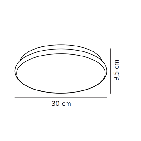 Nordlux Montone 30 [IP44] ceiling lamp