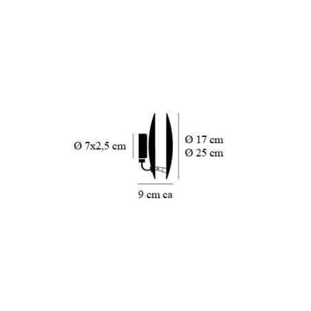 Buy Catellani & Smith Lederam WF 25 wall lamp  online with professionel support