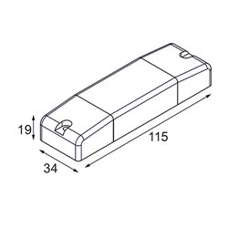Modular LED driver 500mA 12W