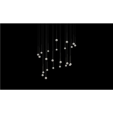 Vibia Algorithm 13X Rectangular suspension lamp