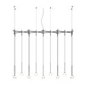 Vibia Algorithm 14X Double Lineal - 0845 suspension lamp