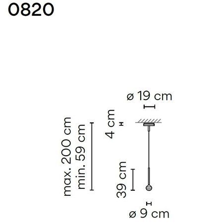 Vibia Algorithm 1X suspension lamp