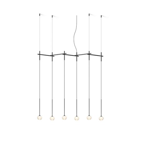 Vibia Algorithm 6X Lineal Recessed - 0832 suspension lamp