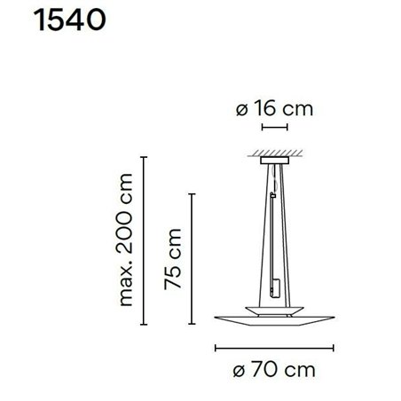 Vibia Flamingo 1X suspension lamp