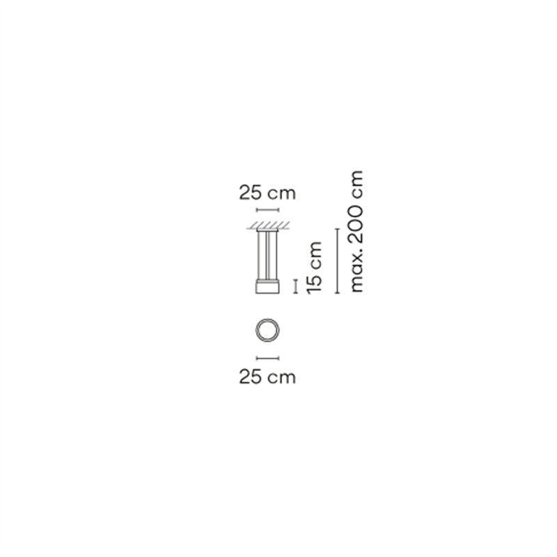 Vibia Guise 15X25 Sensor - 2282 Hängelampe