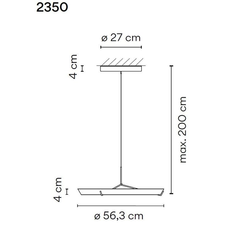 Vibia Halo Jewel suspension lamp
