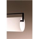 Vibia Kontorno Closed 92 suspension lamp