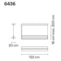 Vibia Kontorno Open 122 suspension lamp