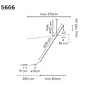 Vibia North 1-Point suspension lamp