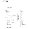 Vibia Set 18 4X wall lamp