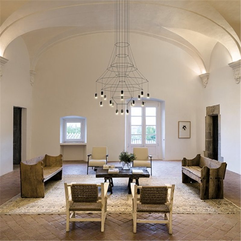 Vibia Wireflow Chandelier 396 - 0375 Hängelampe