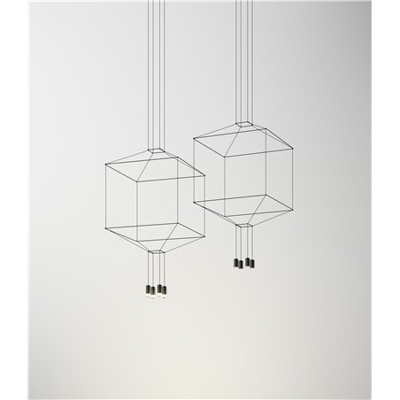 Vibia Wireflow Octagonal 55 suspension lamp