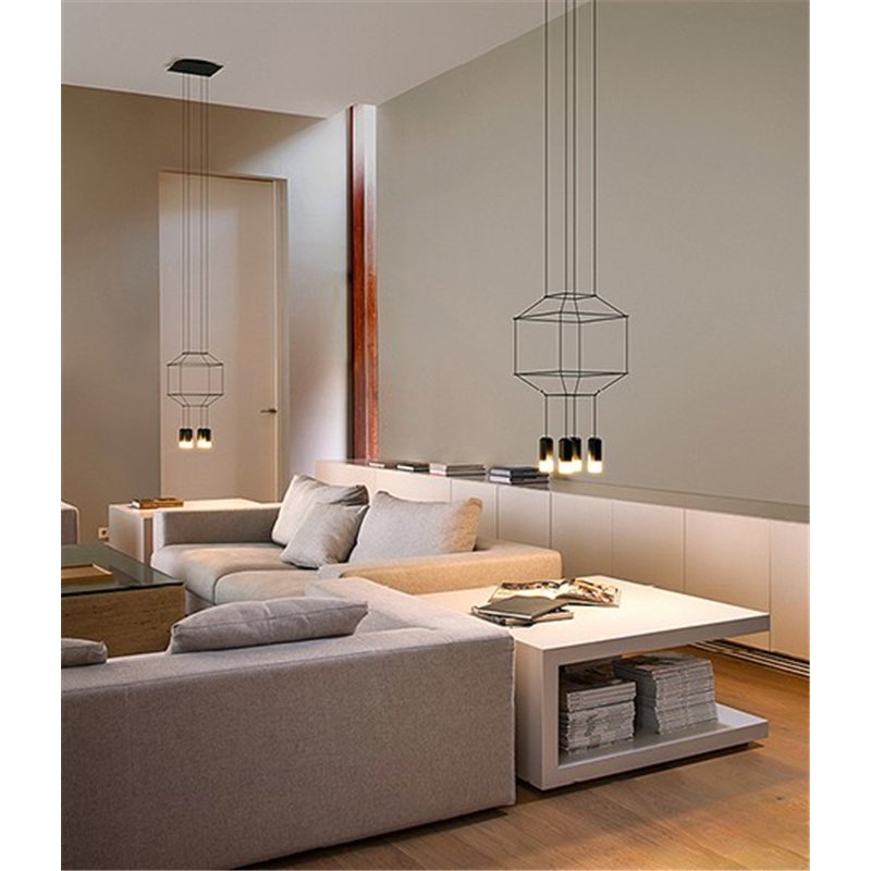Vibia Wireflow Square 80 - Hängelampe