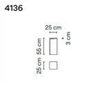 Vibia Empty 55 garden lamp