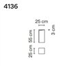 Vibia Empty 55 garden lamp