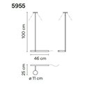 Vibia Flat 100 floor lamp