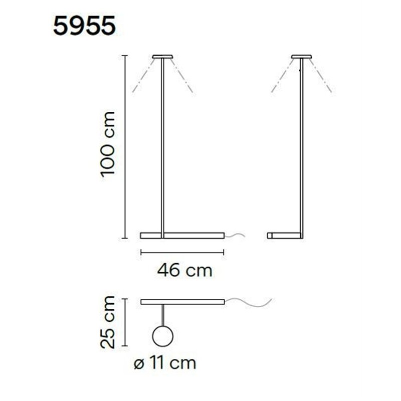 Vibia Flat 100 floor lamp