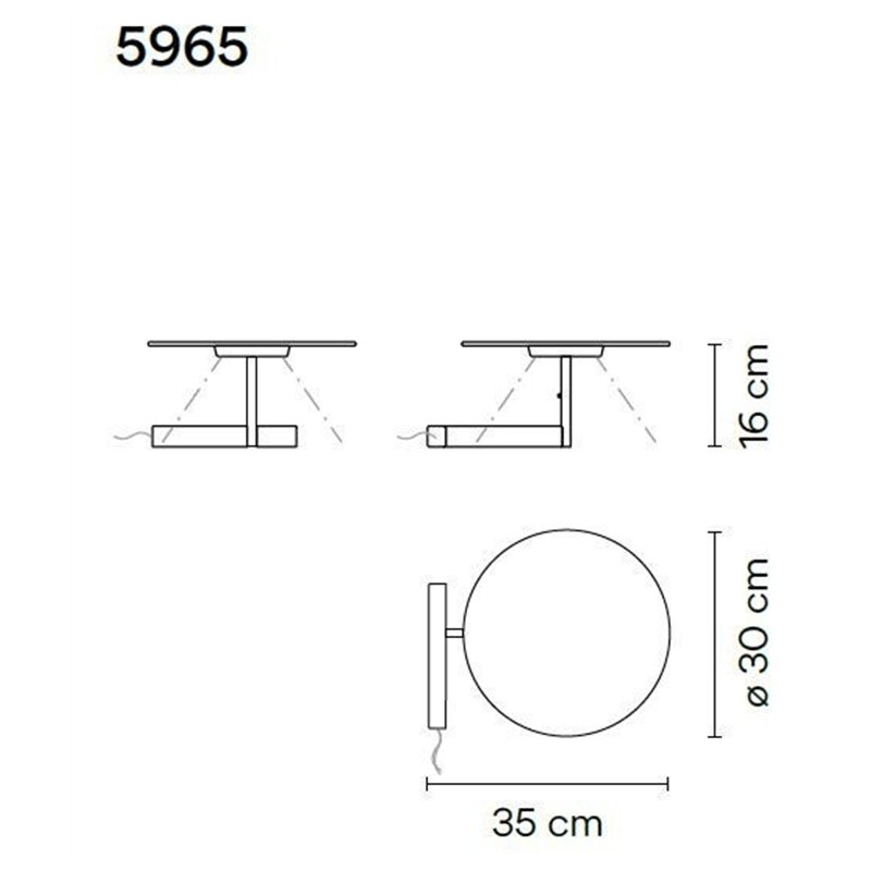 Vibia Flat 16 table lamp