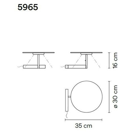 Vibia Flat 16 table lamp