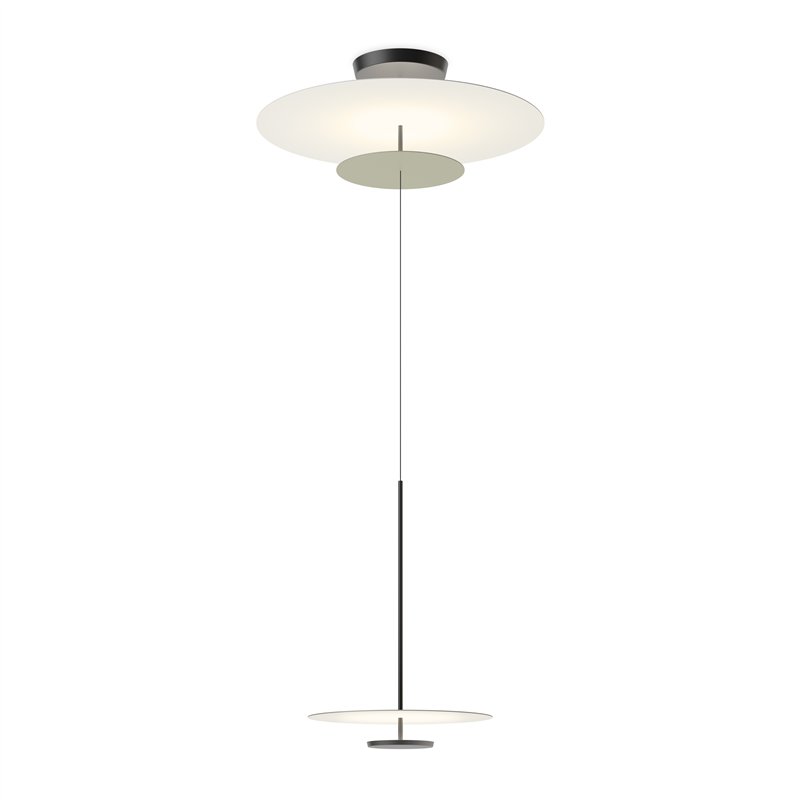 Vibia Flat 3X 90 Extended suspension lamp