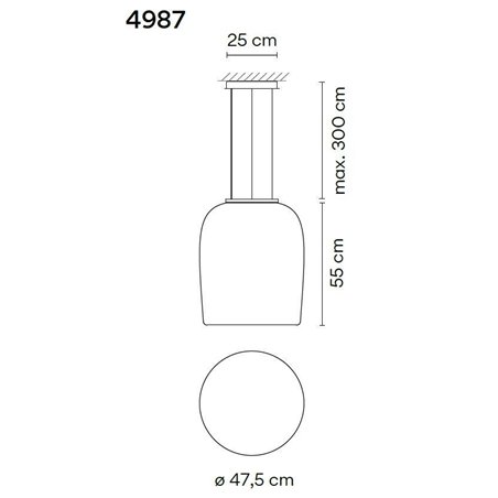 Vibia Ghost suspension lamp