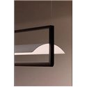 Vibia Kontorno Closed 92 suspension lamp