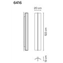 Vibia Kontorno Open 122 wall lamp