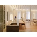 Vibia Kontorno Open 122 - 6416 wall lamp