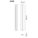 Vibia Kontorno Open 162 wall lamp