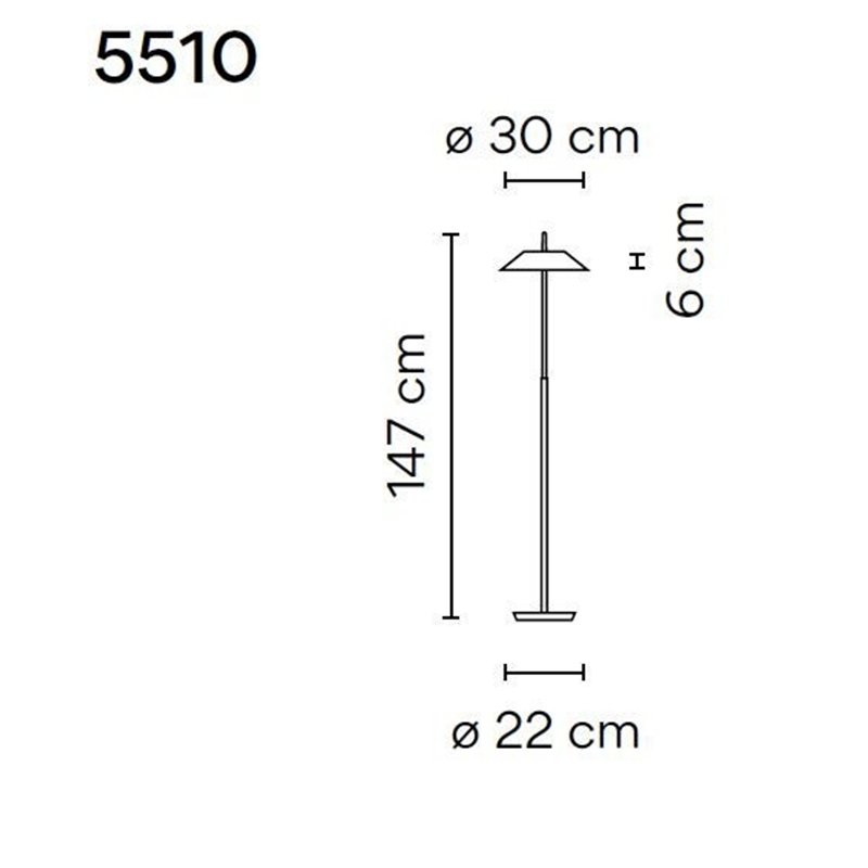 Vibia Mayfair 147 A floor lamp