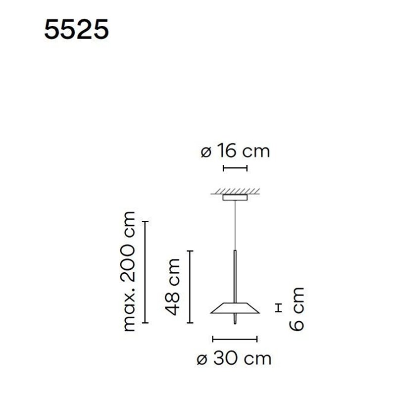 Vibia Mayfair 30 B suspension lamp