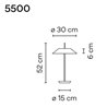 Vibia Mayfair 52 A table lamp