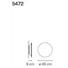Vibia Puck Wall Art 45 wall lamp