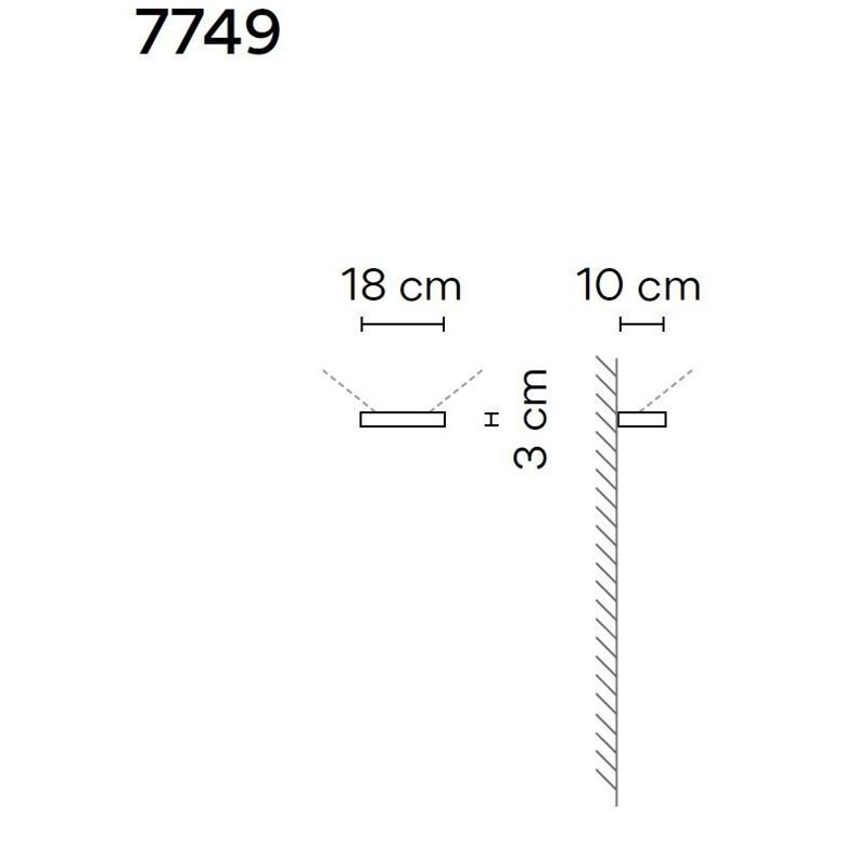 Vibia Set 18 wall lamp