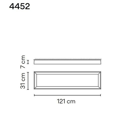 Vibia Up 121 ceiling lamp