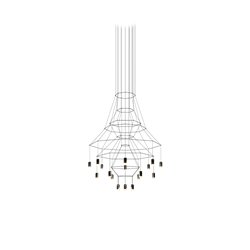 Vibia Wireflow Chandelier 279 - 0315 Hängelampe