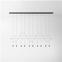 Vibia Wireflow Lineal 6A suspension lamp