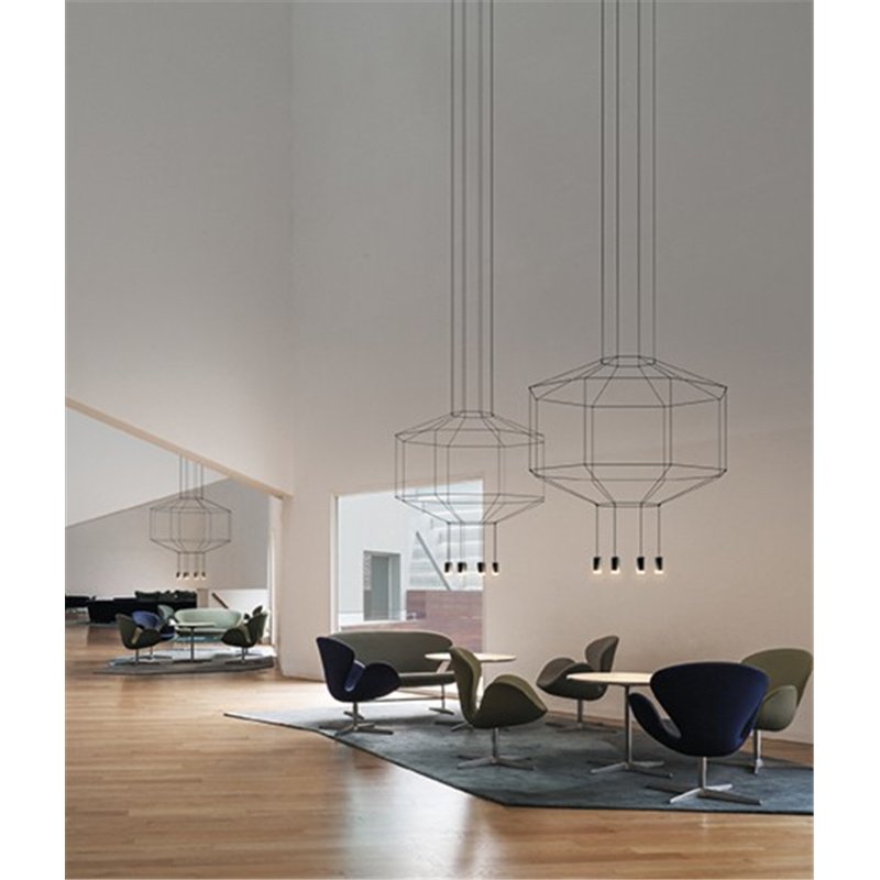 Vibia Wireflow Octagonal 120 - Hängelampe