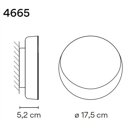 Vibia Dots B wall lamp