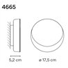 Vibia Dots B wall lamp