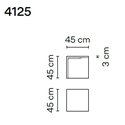 Vibia Empty 45 garden lamp