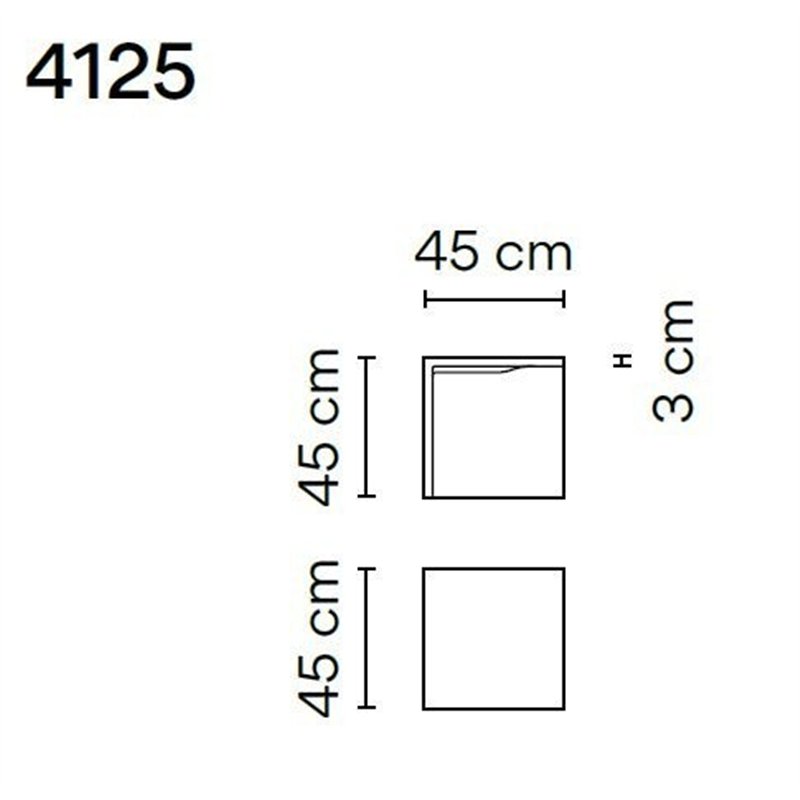 Vibia Empty 45 garden lamp