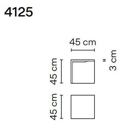 Vibia Empty 45 garden lamp