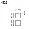 Vibia Empty 45 garden lamp