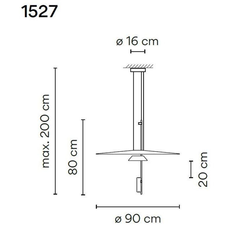 Vibia Flamingo 2X Medium suspension lamp