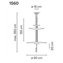 Vibia Flamingo 3X Large suspension lamp