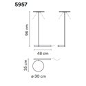 Vibia Flat 96 floor lamp
