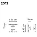 Vibia Funnel 35 Led - 2013 ceiling lamp